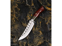 Unique hunting knife DRAGON JAP DAMASK - 98x219