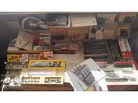 Parts, tools, etc., for collectible trains